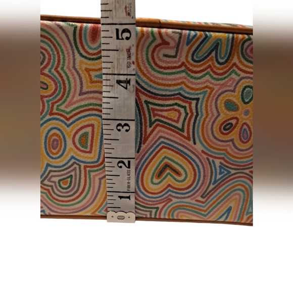 DOONEY & BOURKE LUCY PURSE RAINBOW SWIRLS - Picture 8 of 16